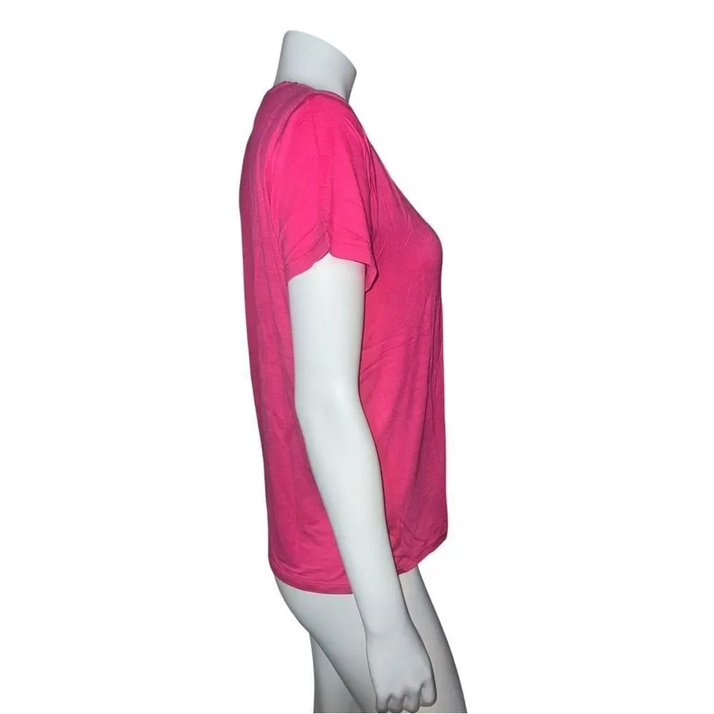 Vera Bradley Cadence Essential Tee Pink Cashmere Sleep Shirt Large NWT
